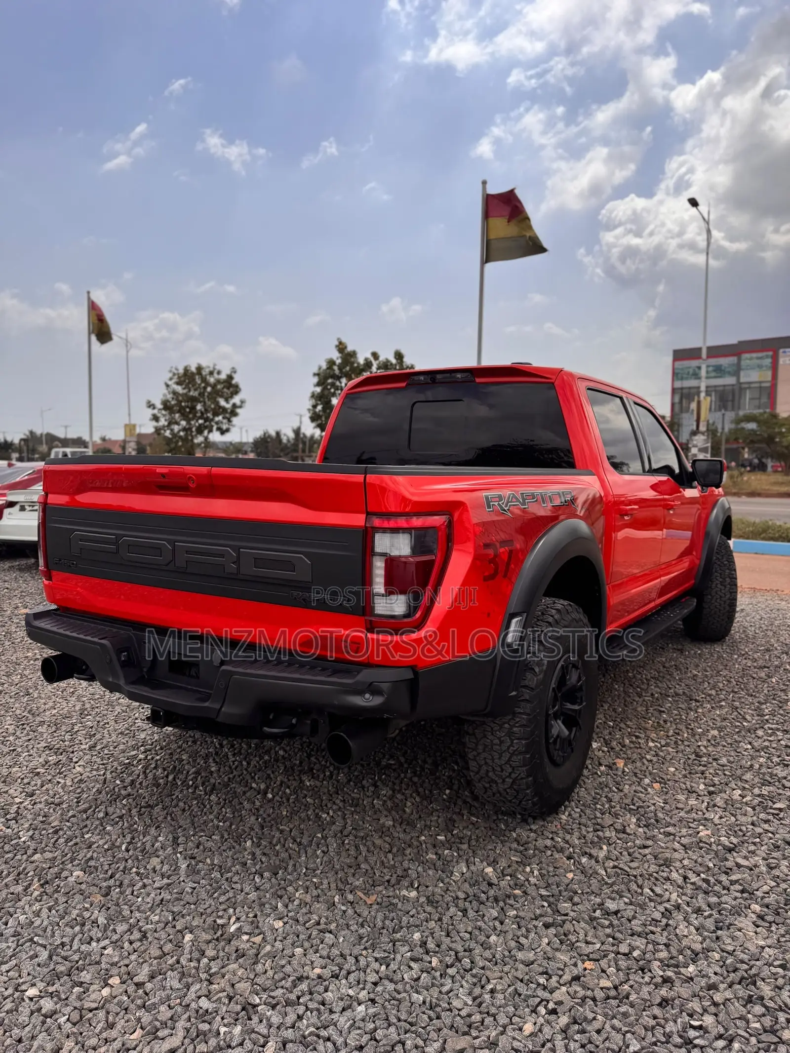 Ford F-150 Raptor 2023 Orange