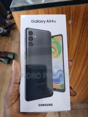 New Samsung Galaxy A04s 128 GB Black