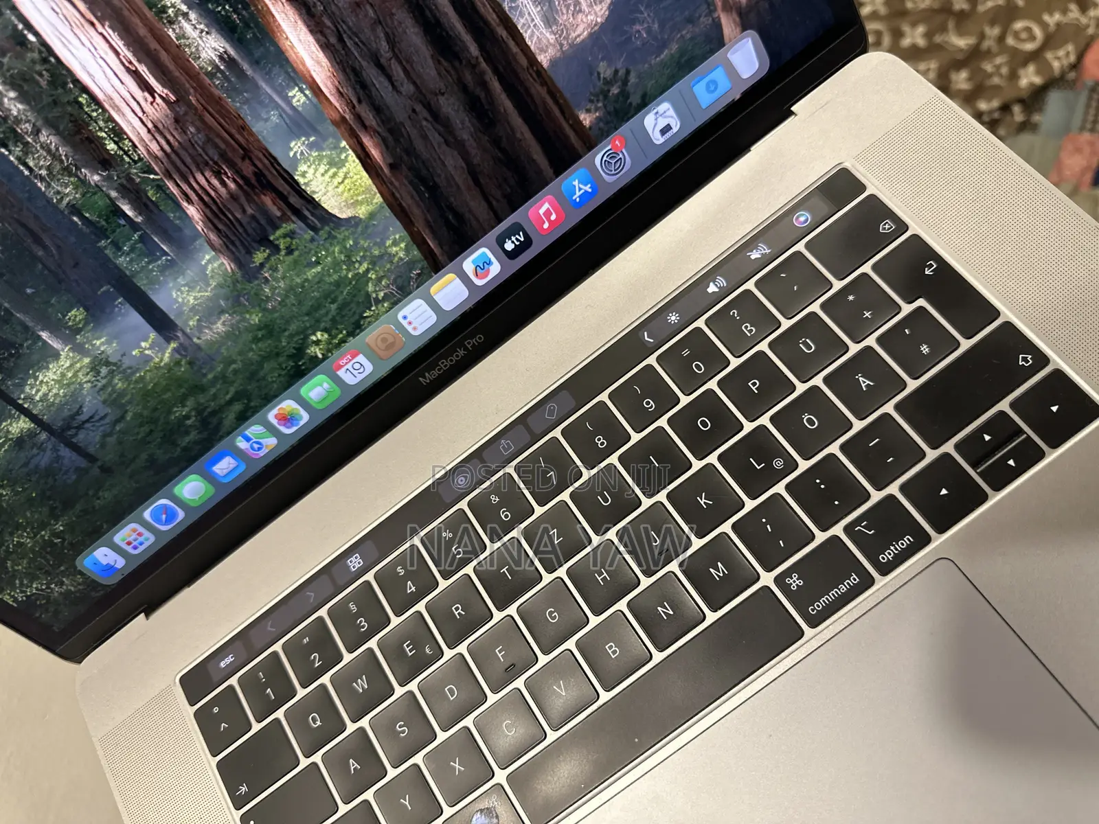 Laptop Apple MacBook Pro 2019 16GB Intel Core i7 SSD 512GB