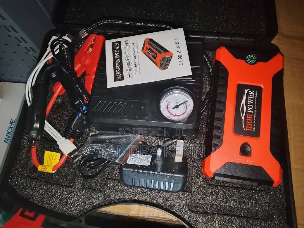 Car Jump Starter With Inflator