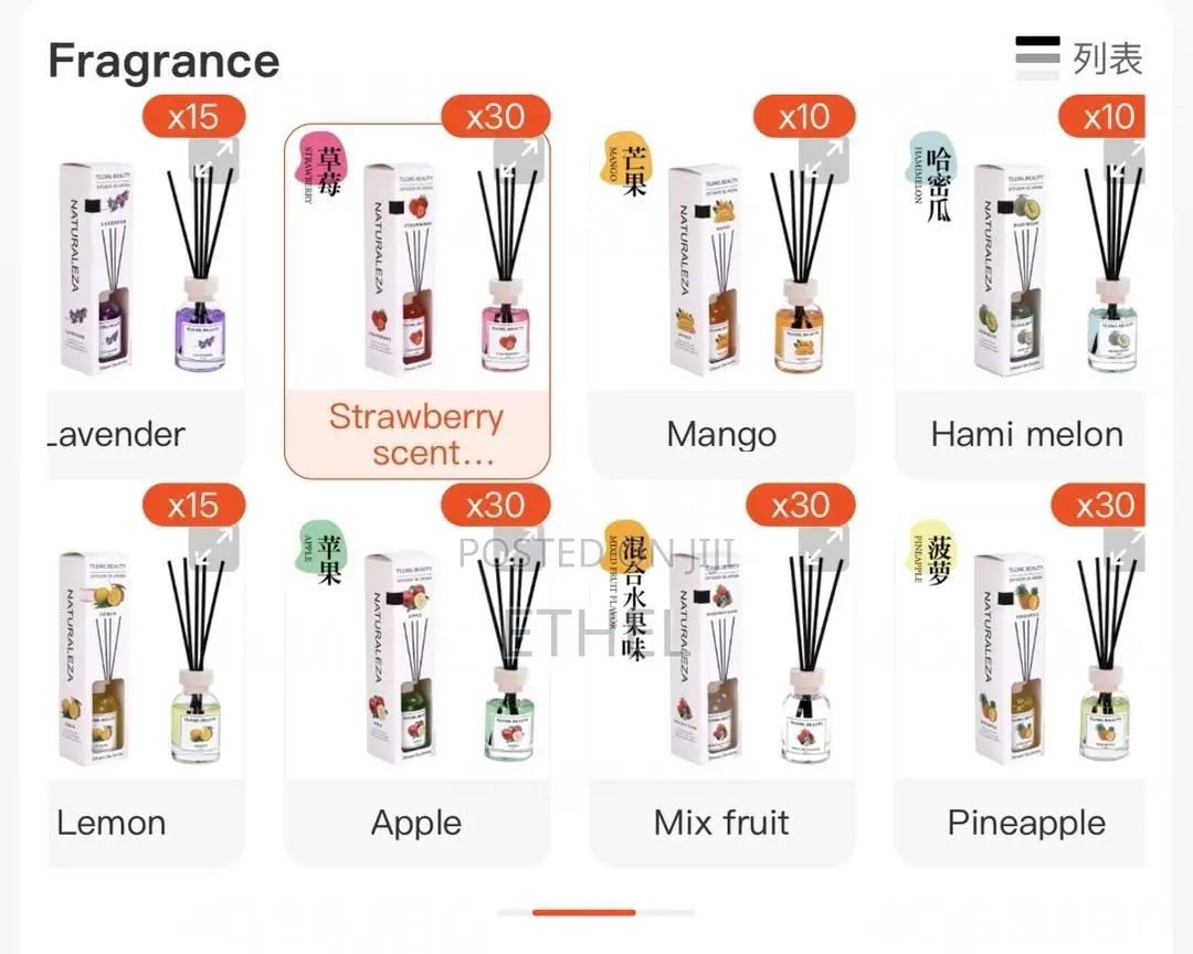 Fruity Diffusers