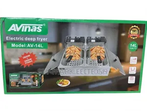 AVinas 14L Electric Deep Fryer Double Basket - AV-14L 2800W + 2800W