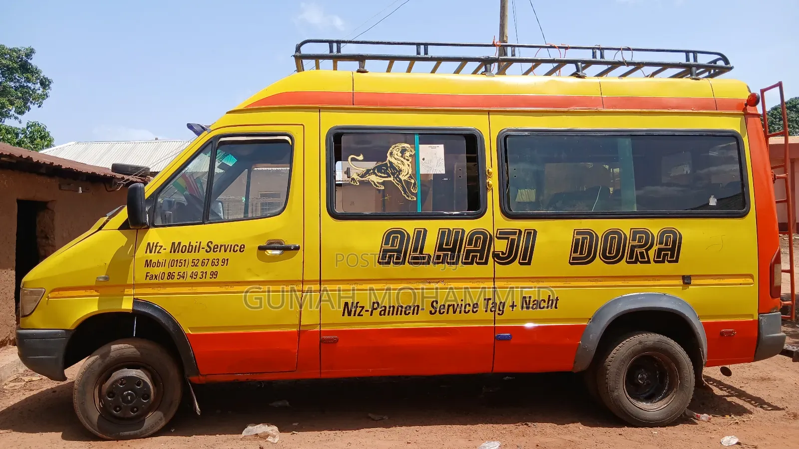 Mercedes-Benz Sprinter 2014 Yellow