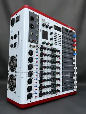 QR 8 8-Channel Professional Audio Mixer