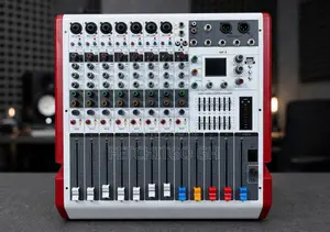 QR 8 8-Channel Professional Audio Mixer