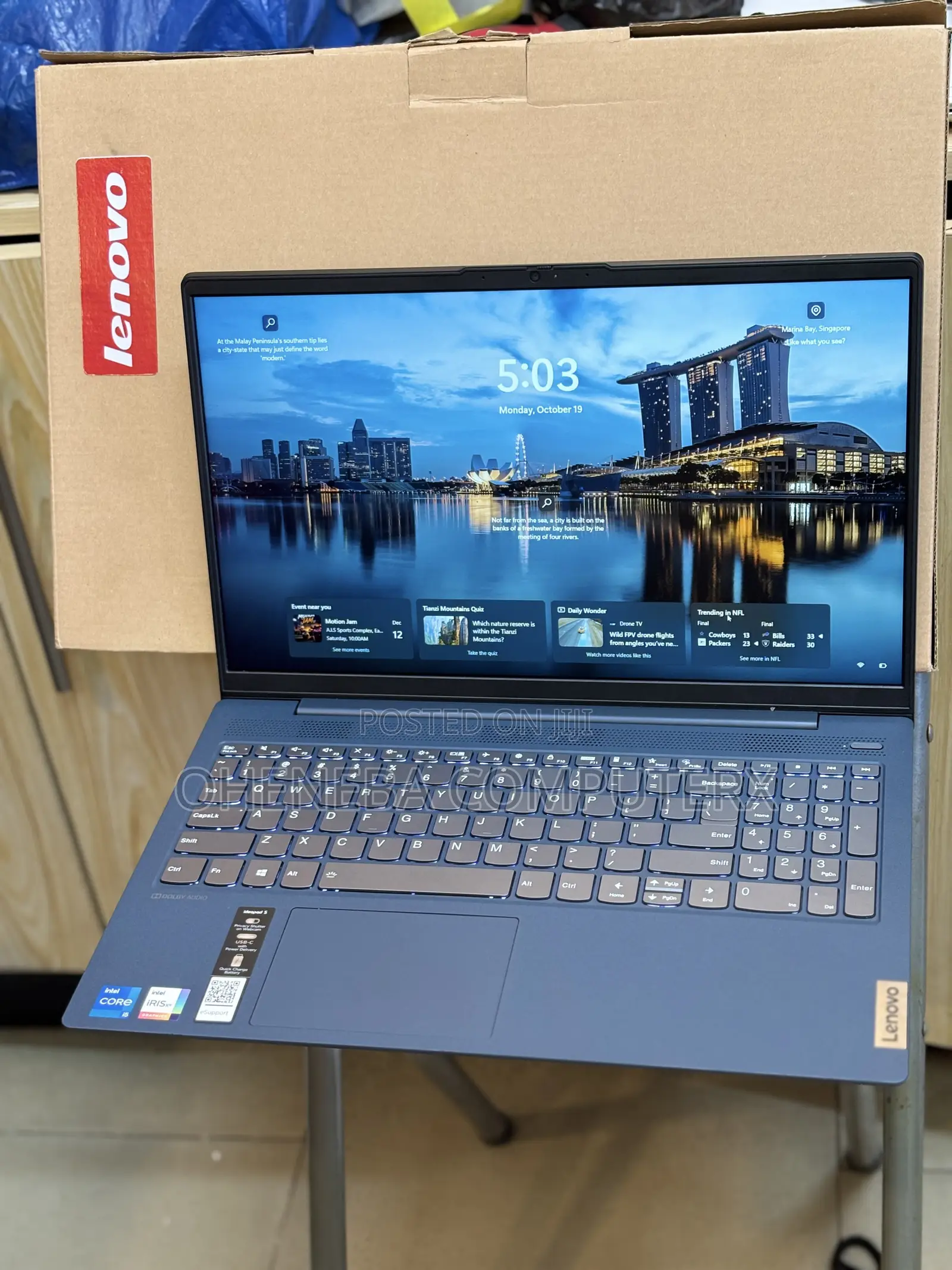 Laptop Lenovo IdeaPad 5 Slim 13th Gen i7 8GB Intel Core i5 SSD 256GB