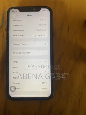 Apple iPhone 11 64 GB Black