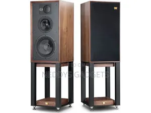 Wharfedale Linton 85th Anniversary Speaakers With Stands