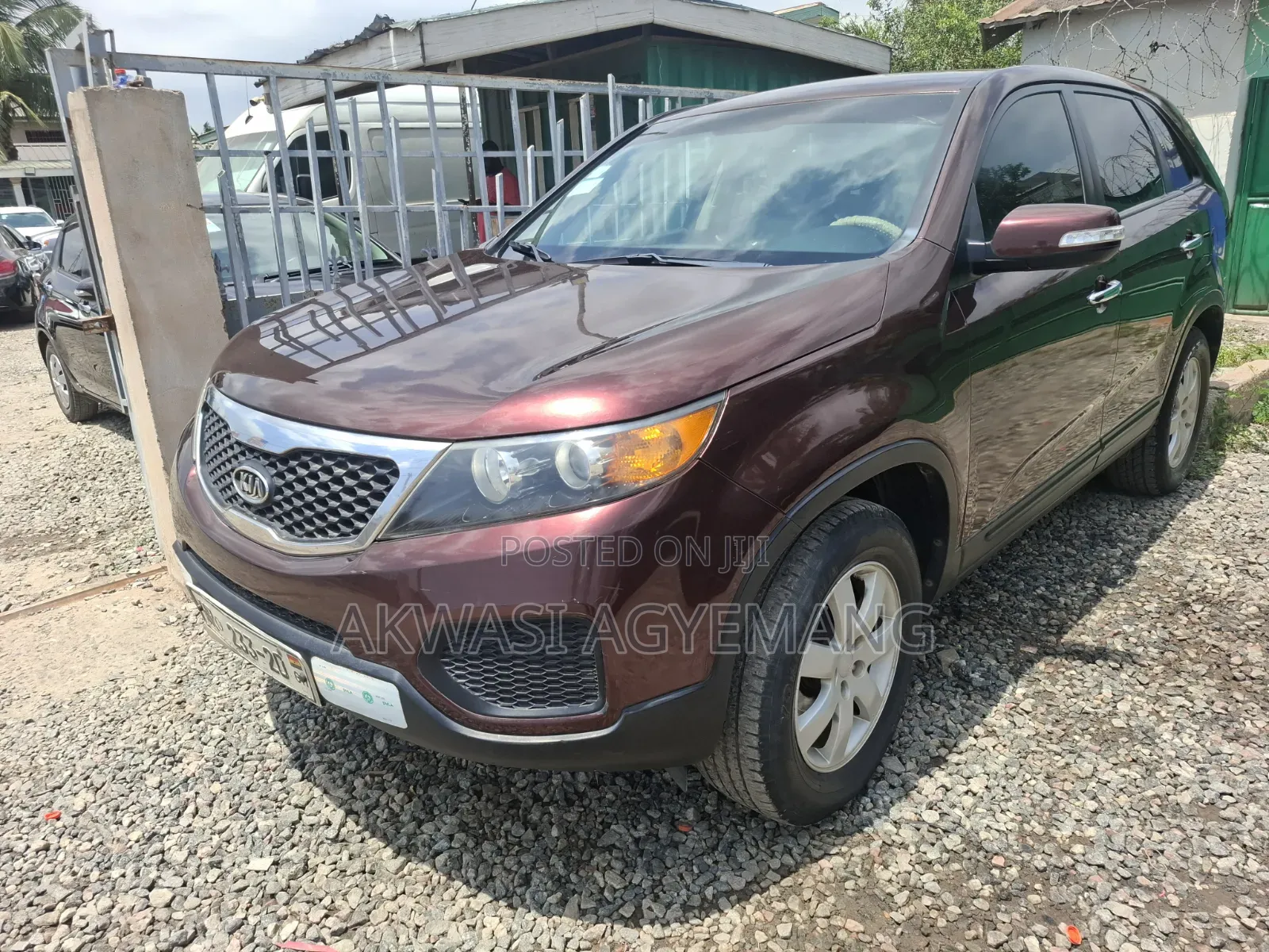 Kia Sorento 2011 Burgundy