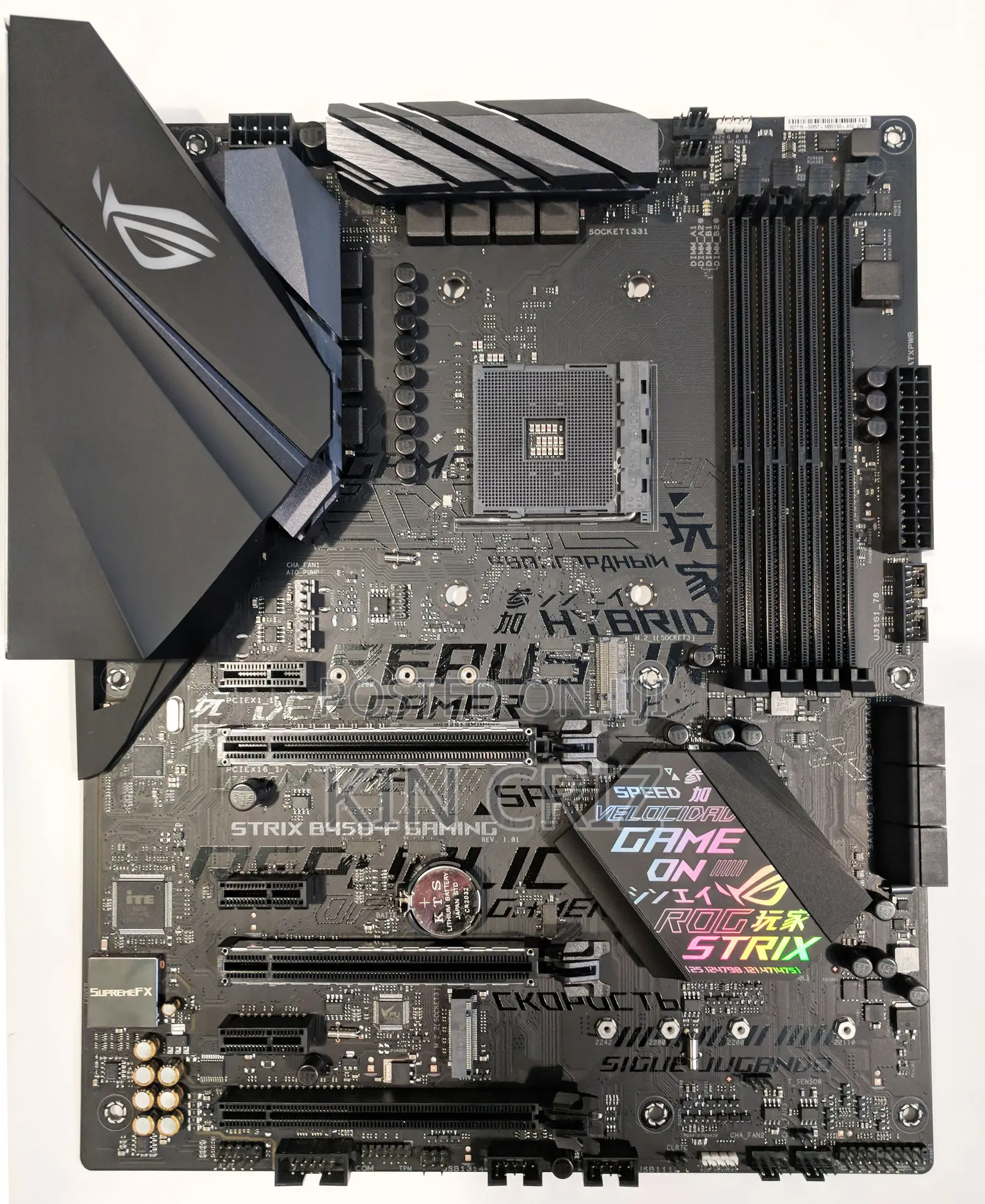 ASUS Rog Strix B450-F Gaming Motherboard