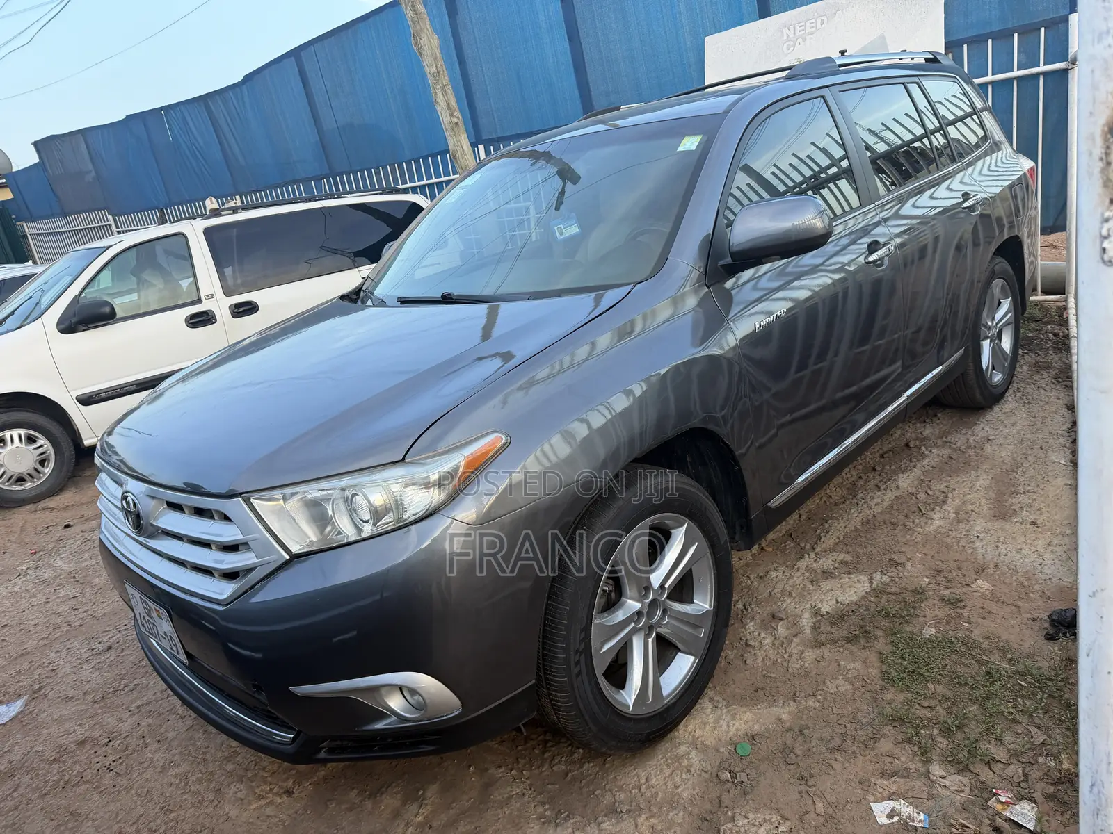 Toyota Highlander Limited 3.5l 4WD 2013 Gray