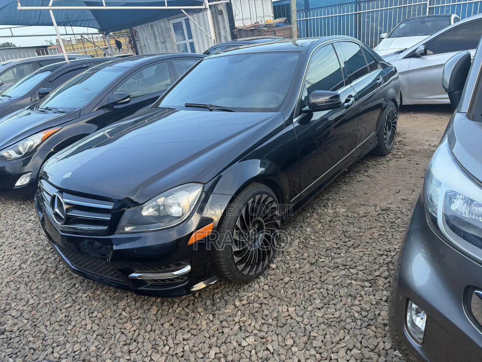 Mercedes-Benz C300 Sport 4Matic Sedan AWD (3.5L 6cyl 7A) 2014 Black
