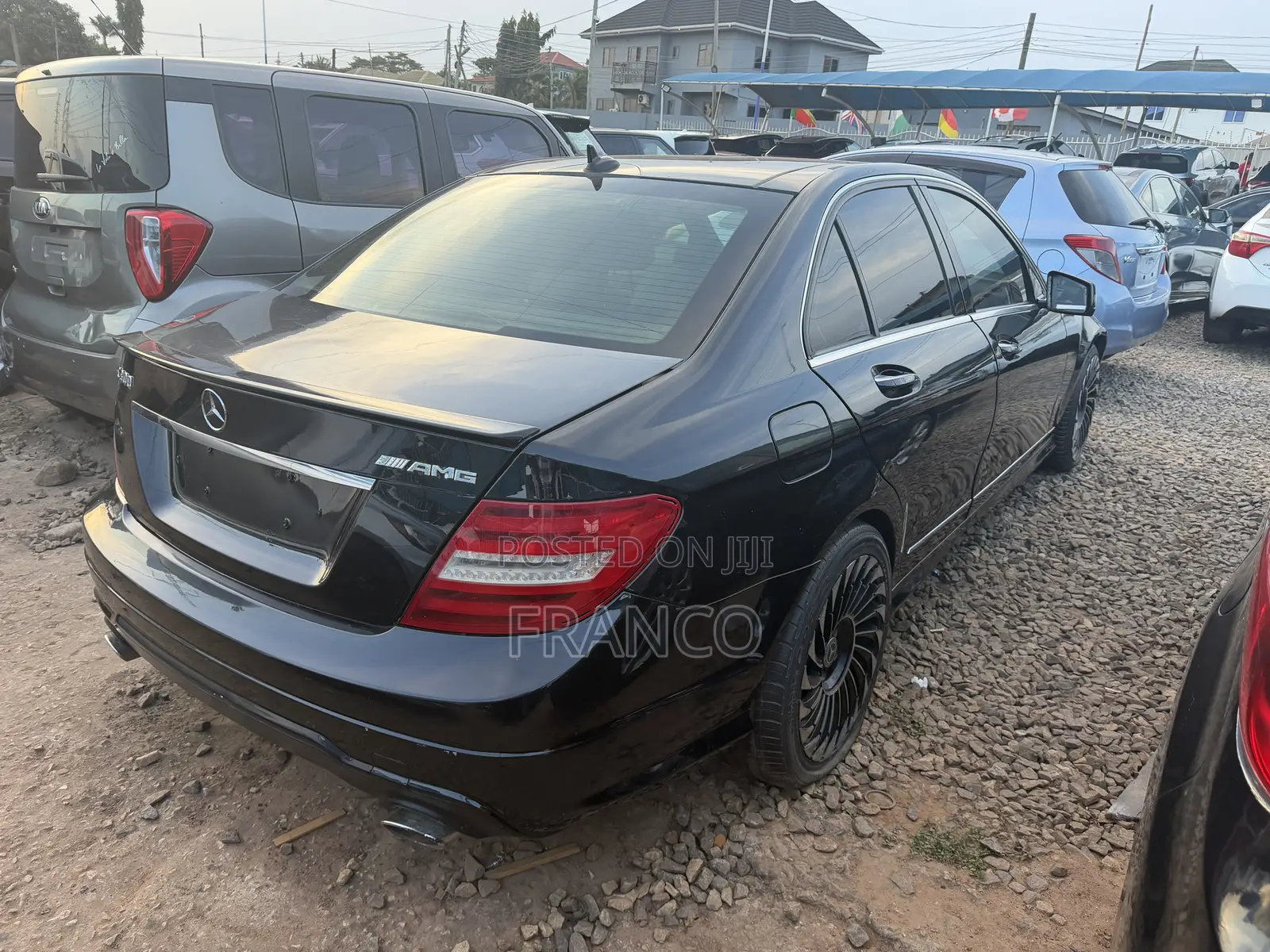 Mercedes-Benz C300 Sport 4Matic Sedan AWD (3.5L 6cyl 7A) 2014 Black