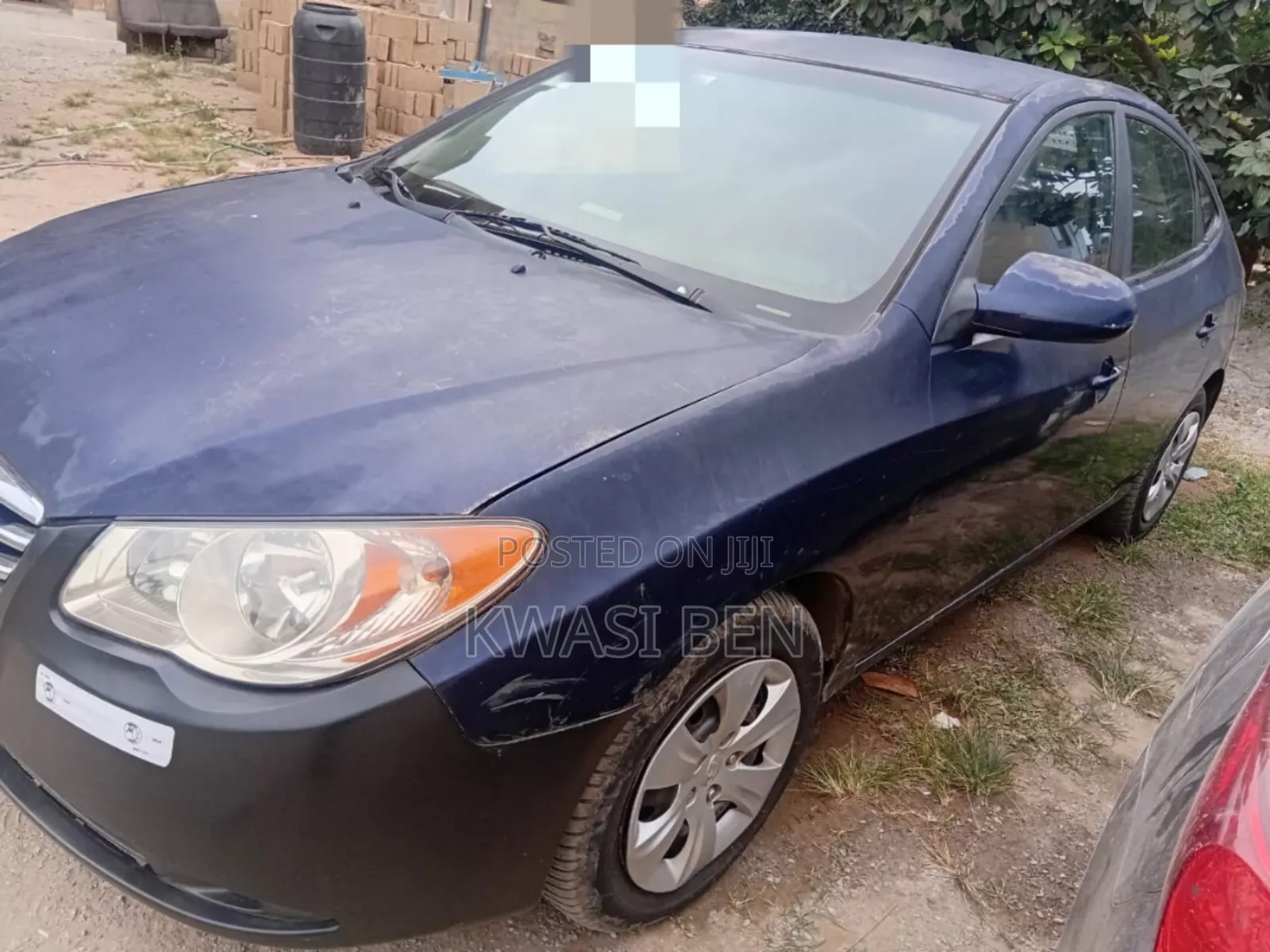 Hyundai Elantra 2007 Blue