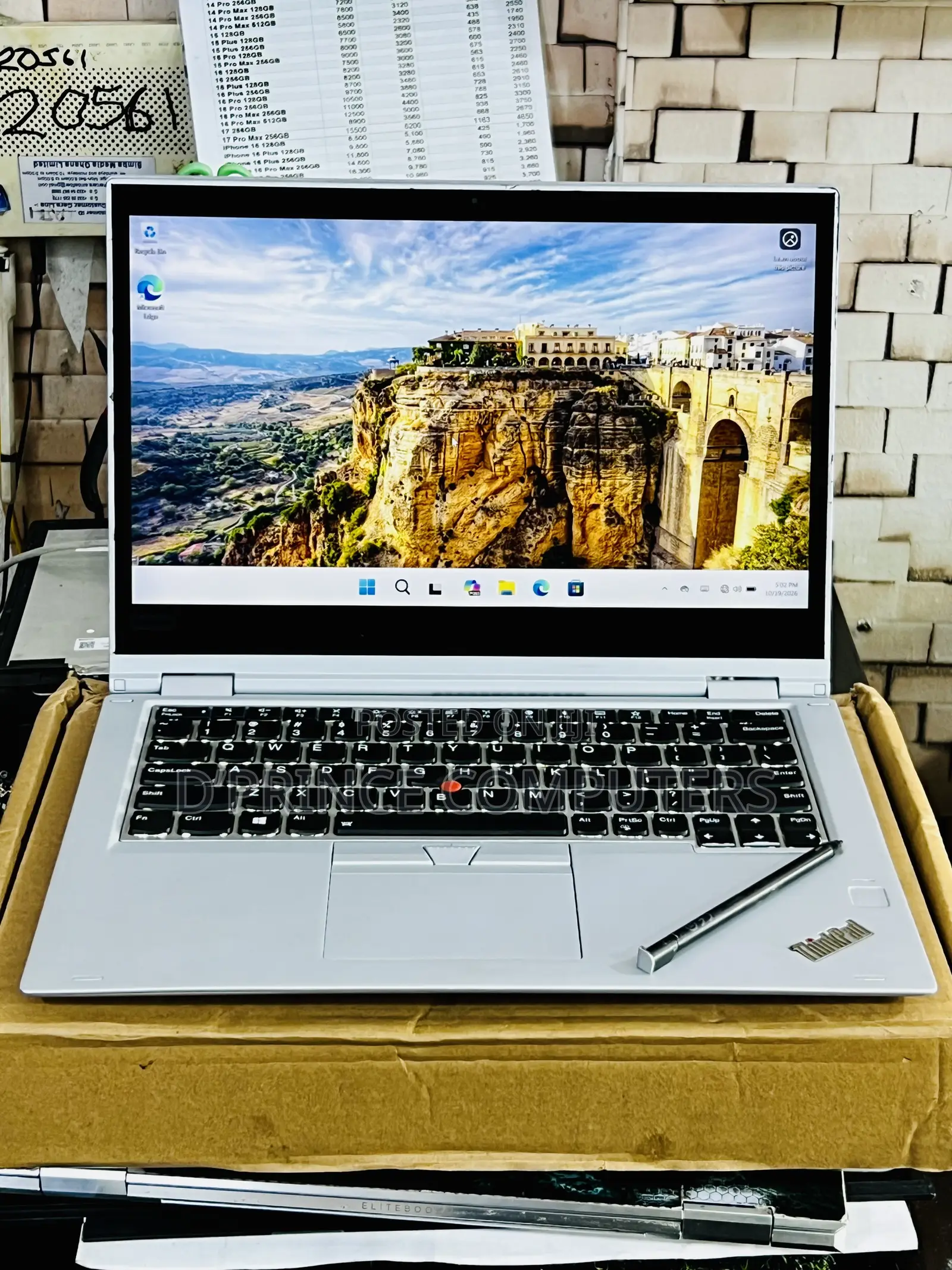 Laptop Lenovo ThinkPad X380 Yoga 16GB Intel Core i5 SSD 512GB