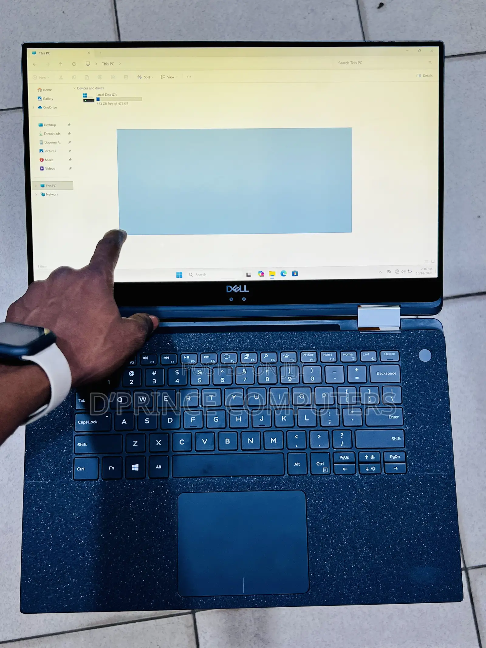 Laptop Dell XPS 15 9575 2-in-1 16GB Intel Core i7 SSD 512GB