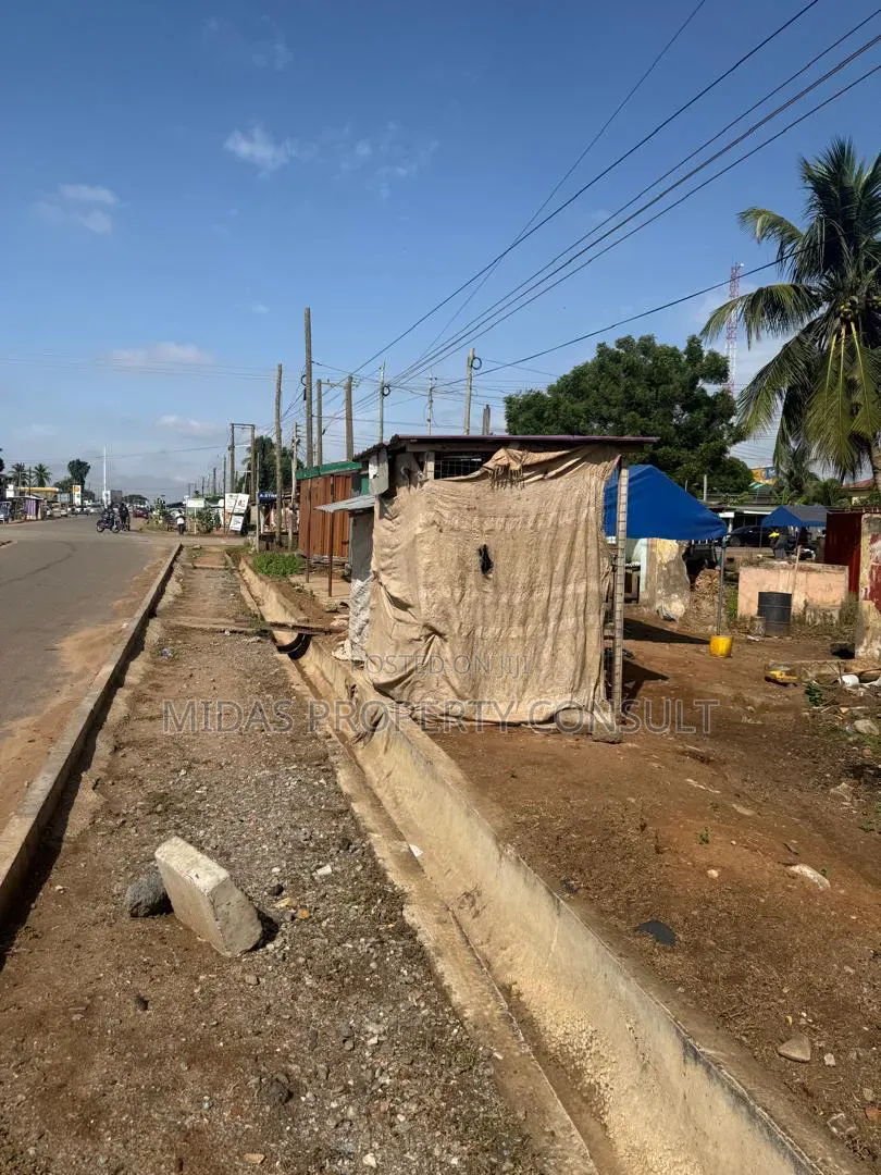 Road Side 2 Plots for Sale at Teshie Greda Estates