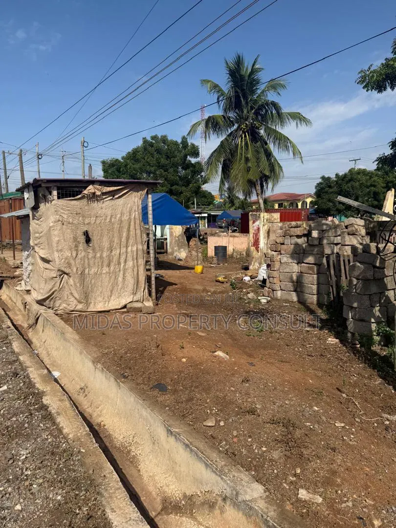 Road Side 2 Plots for Sale at Teshie Greda Estates