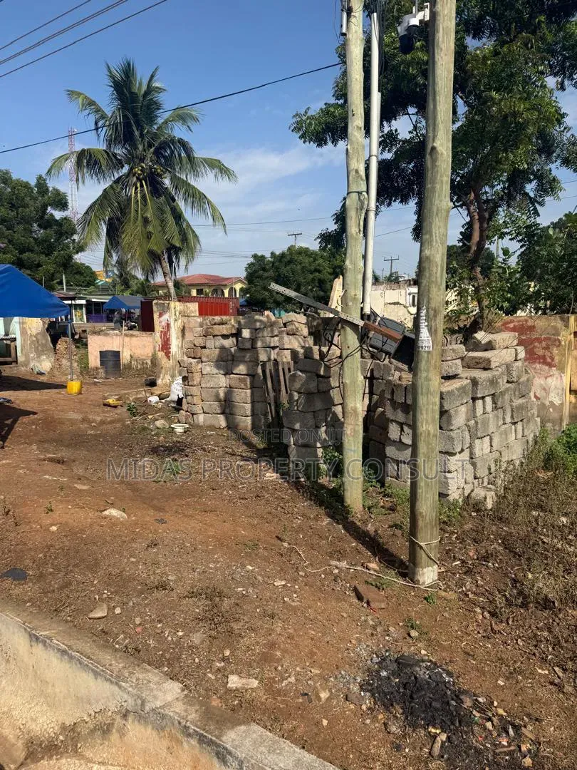 Road Side 2 Plots for Sale at Teshie Greda Estates