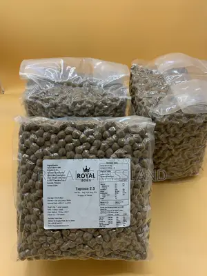 Tapioca Pearls 2.5 | 3kg Bag | FoodService Supply
