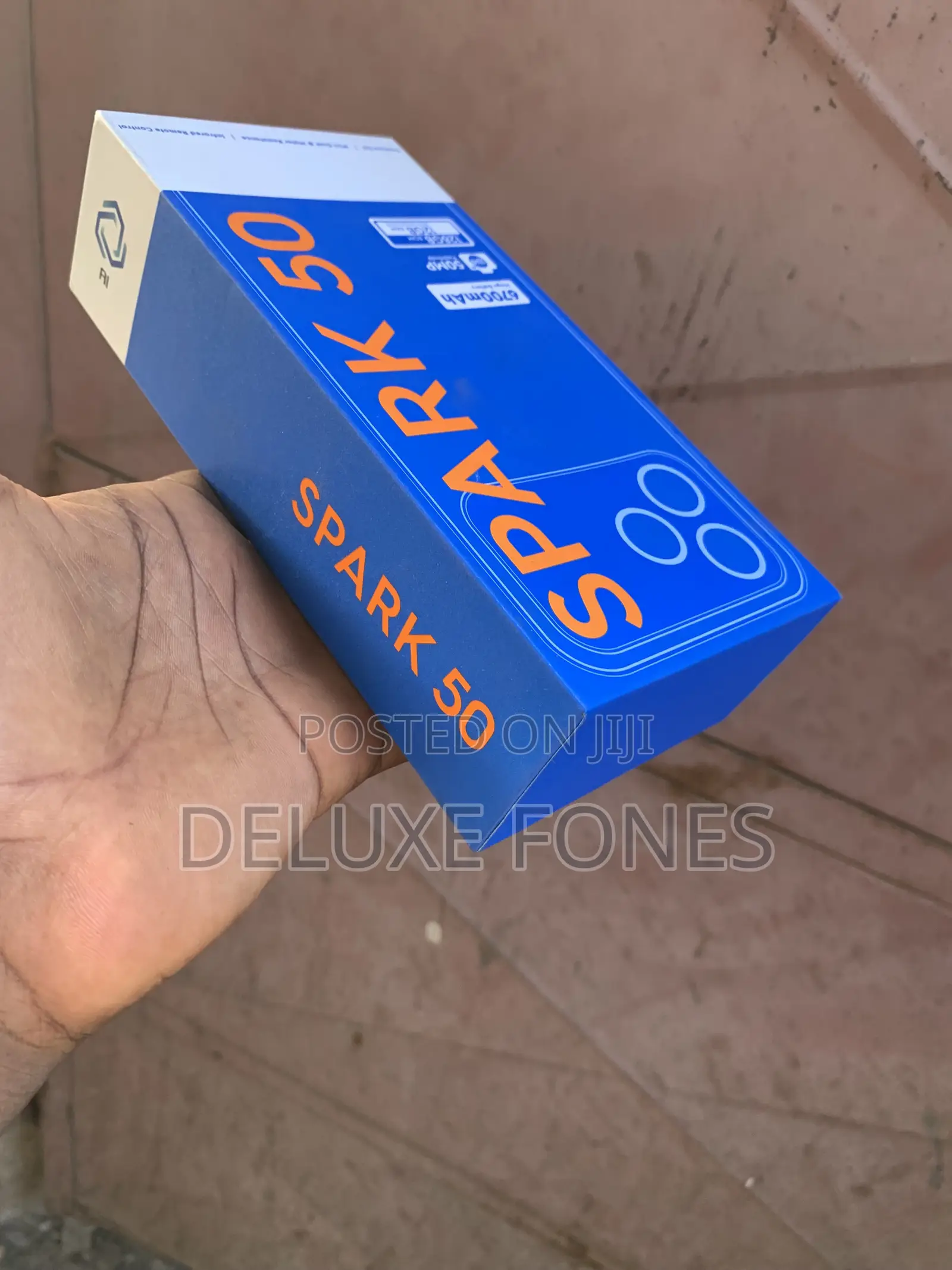 New Tecno Spark 50 128 GB Blue