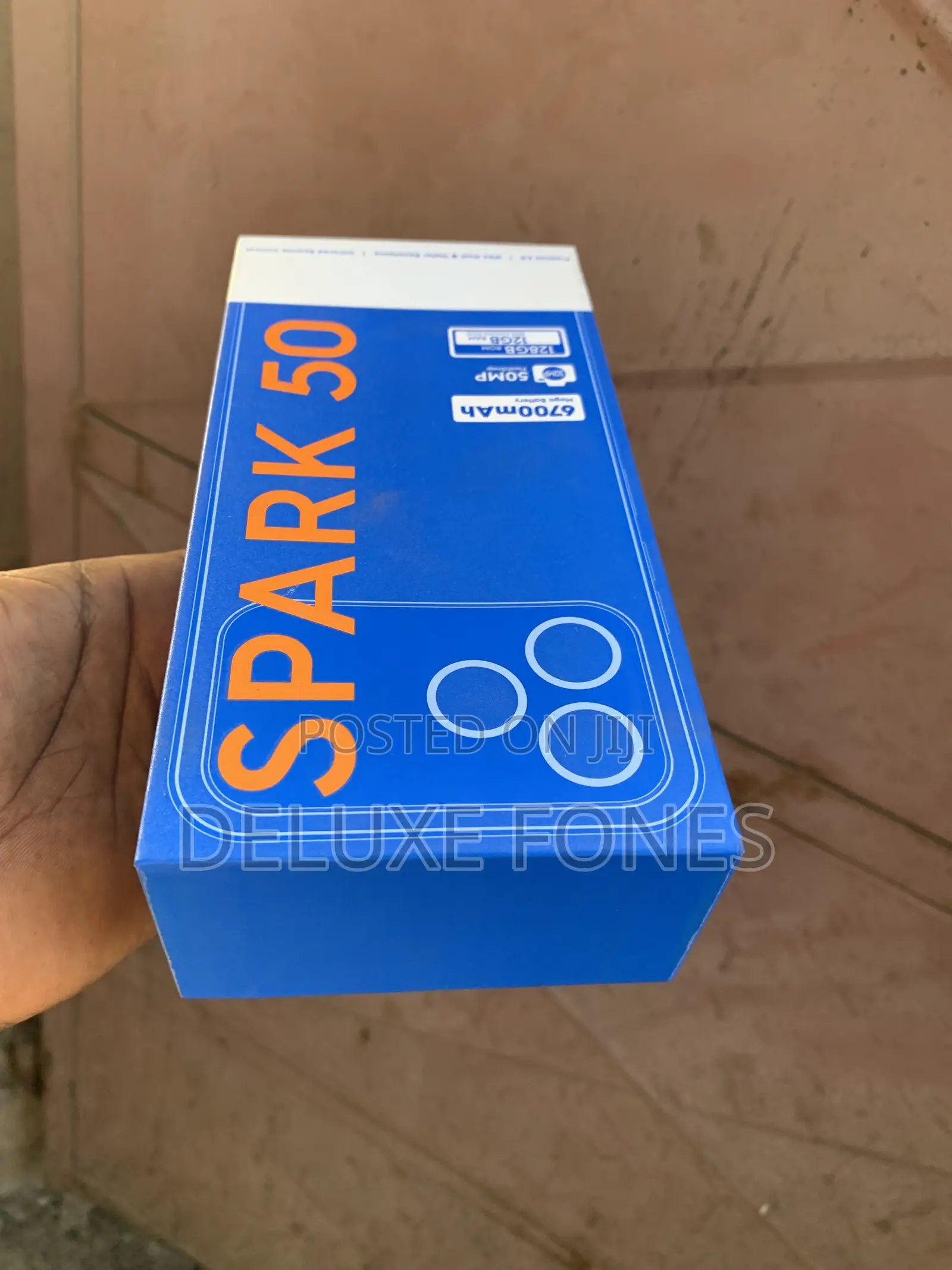New Tecno Spark 50 128 GB Blue