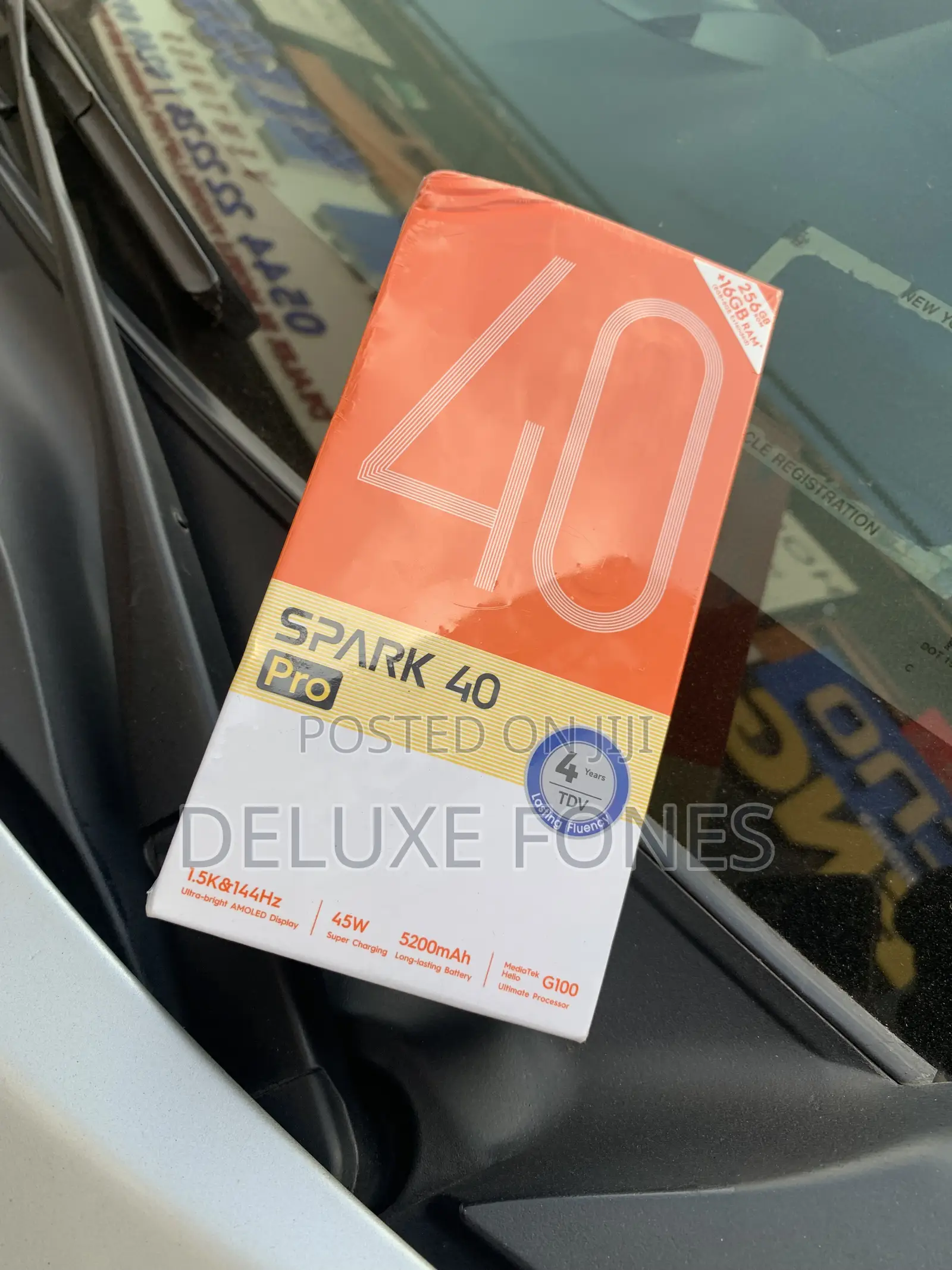 New Tecno Spark 40 Pro 256 GB Blue