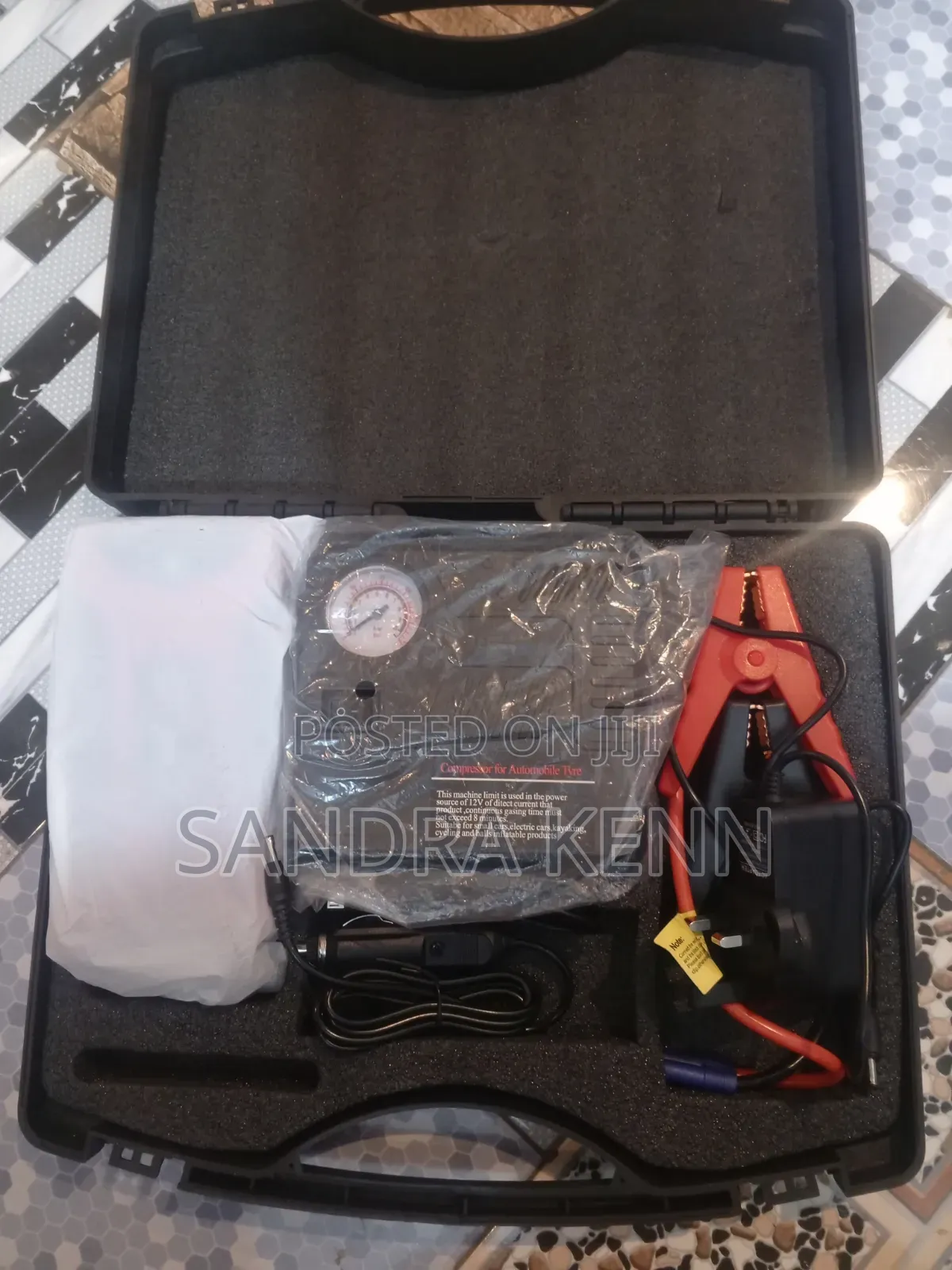 Car Jump Starter With Inflator