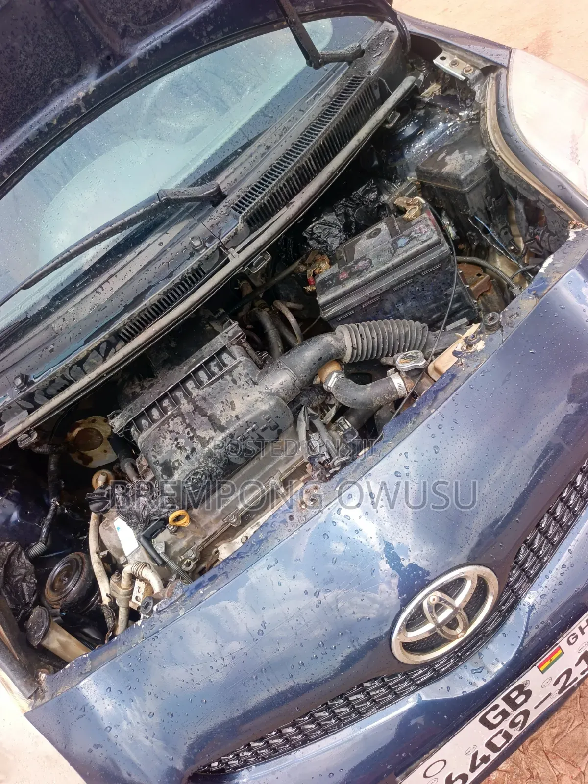 Toyota Vitz 1.3 FWD 3dr 2010 Blue
