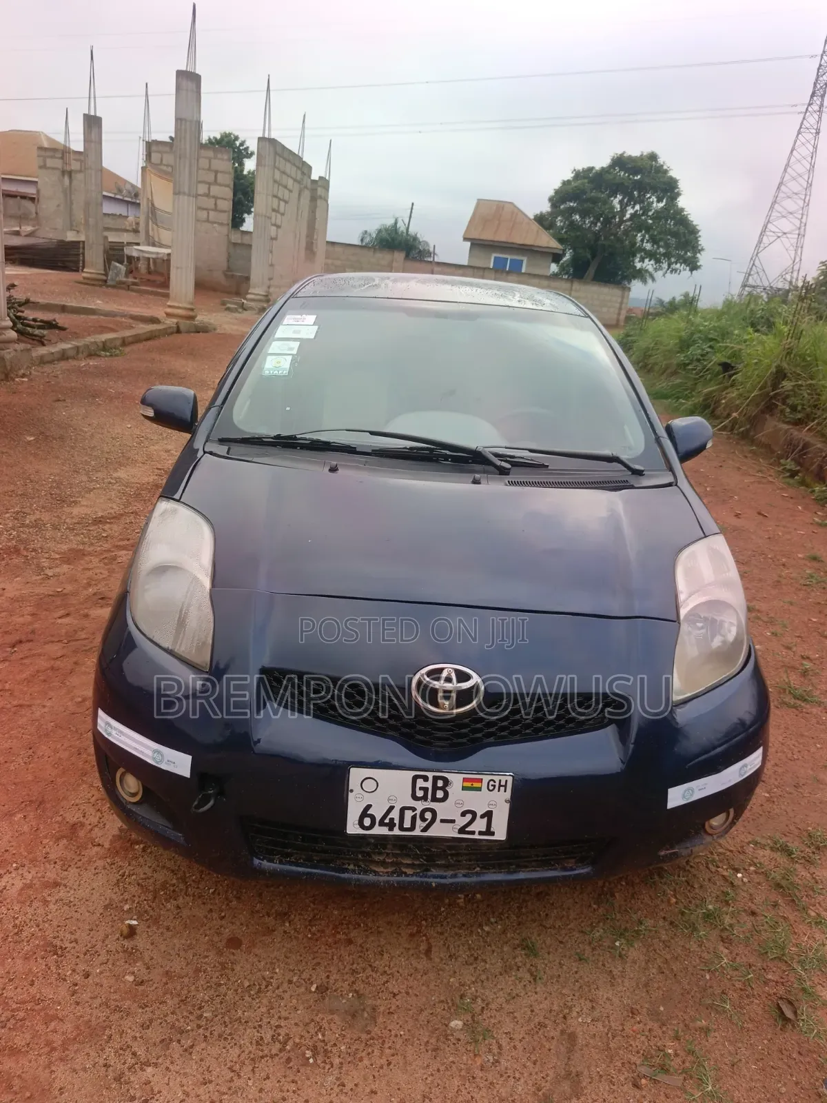 Toyota Vitz 1.3 FWD 3dr 2010 Blue