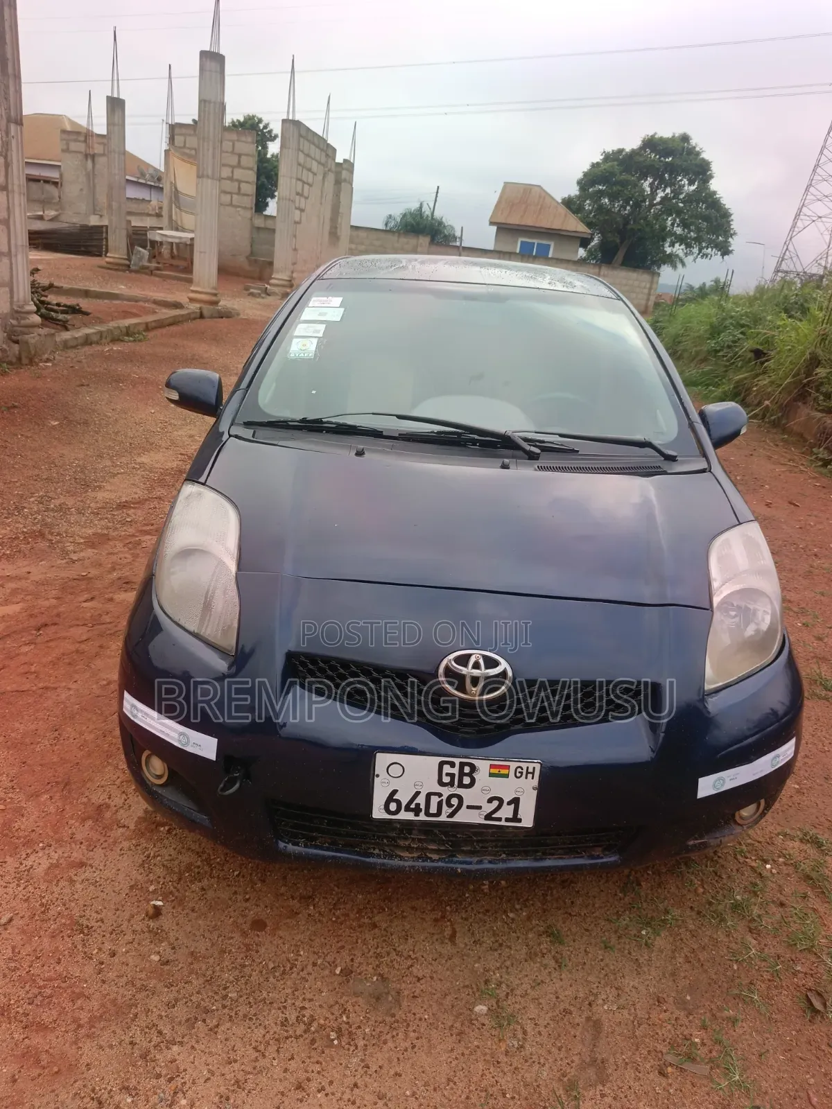 Toyota Vitz 1.3 FWD 3dr 2010 Blue