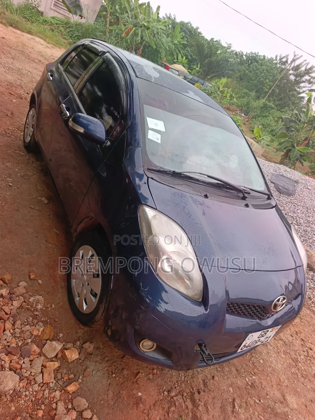 Toyota Vitz 1.3 FWD 3dr 2010 Blue