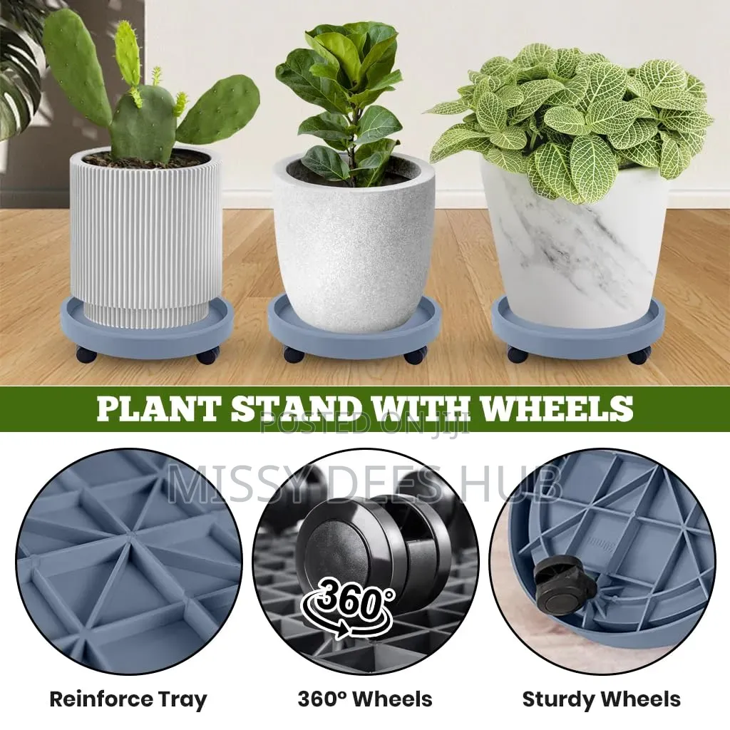 Plastic Caddy for Gas Cylinder and Heavy Pots
