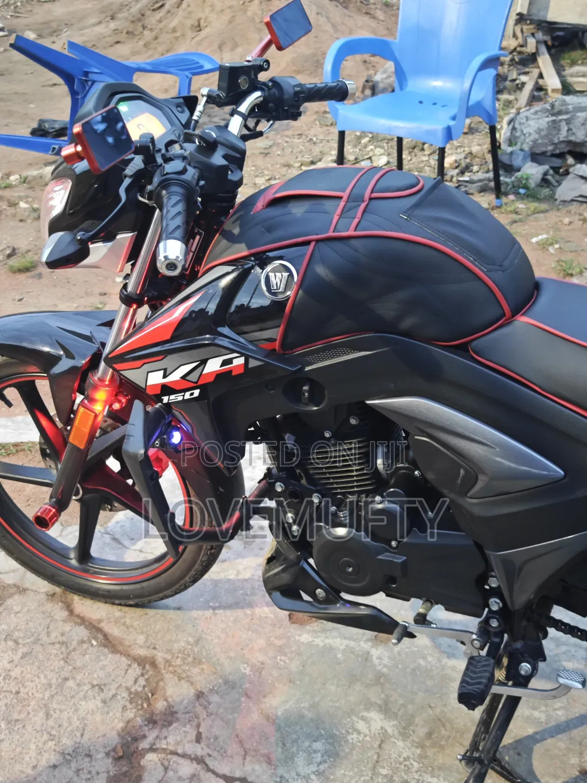 Haojue KA150 2025 Black