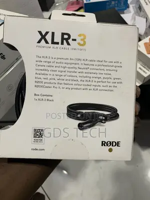 RODE XLR Male to XRL Female Cable
