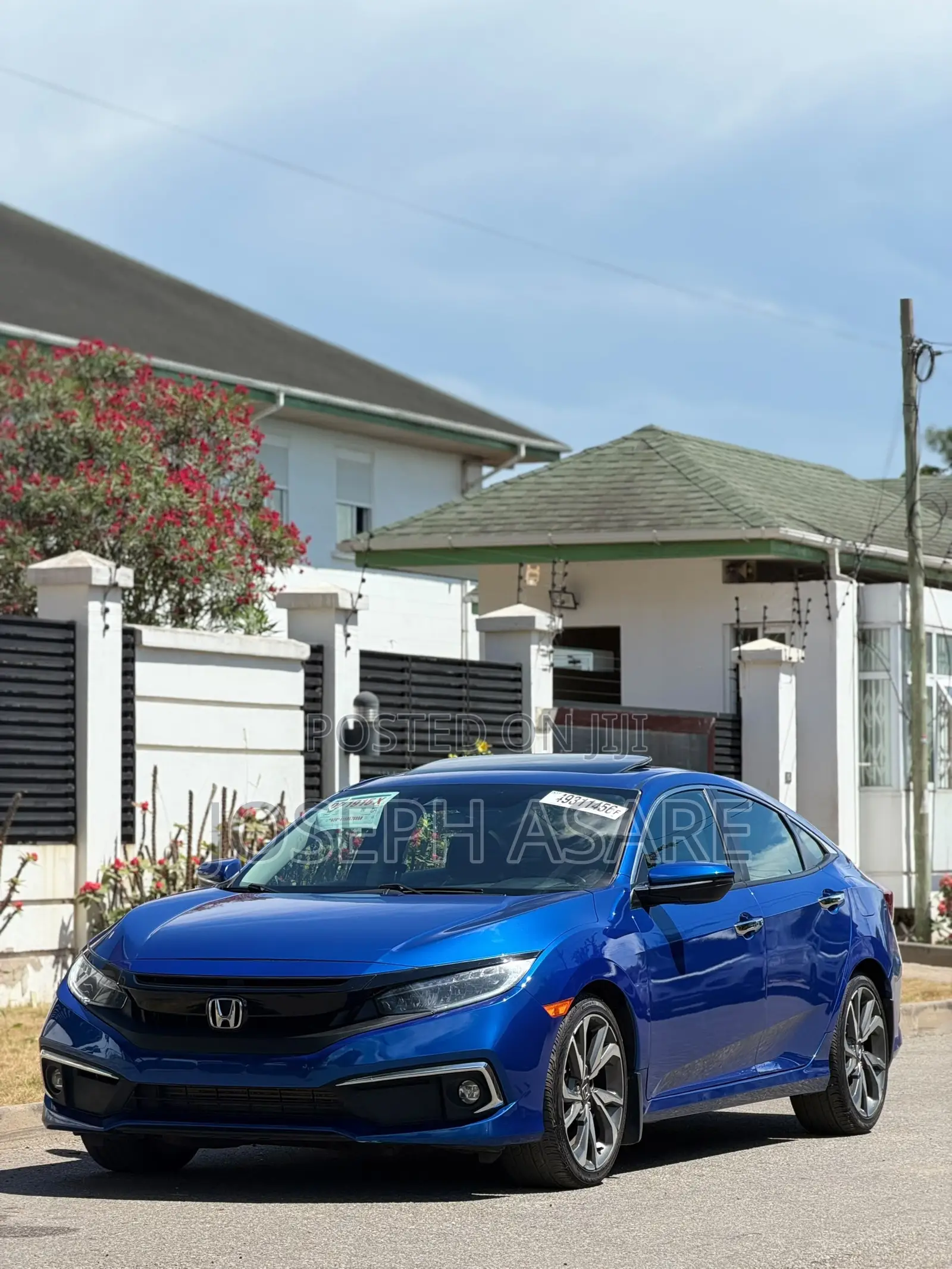 Honda Civic Touring 2021 Blue
