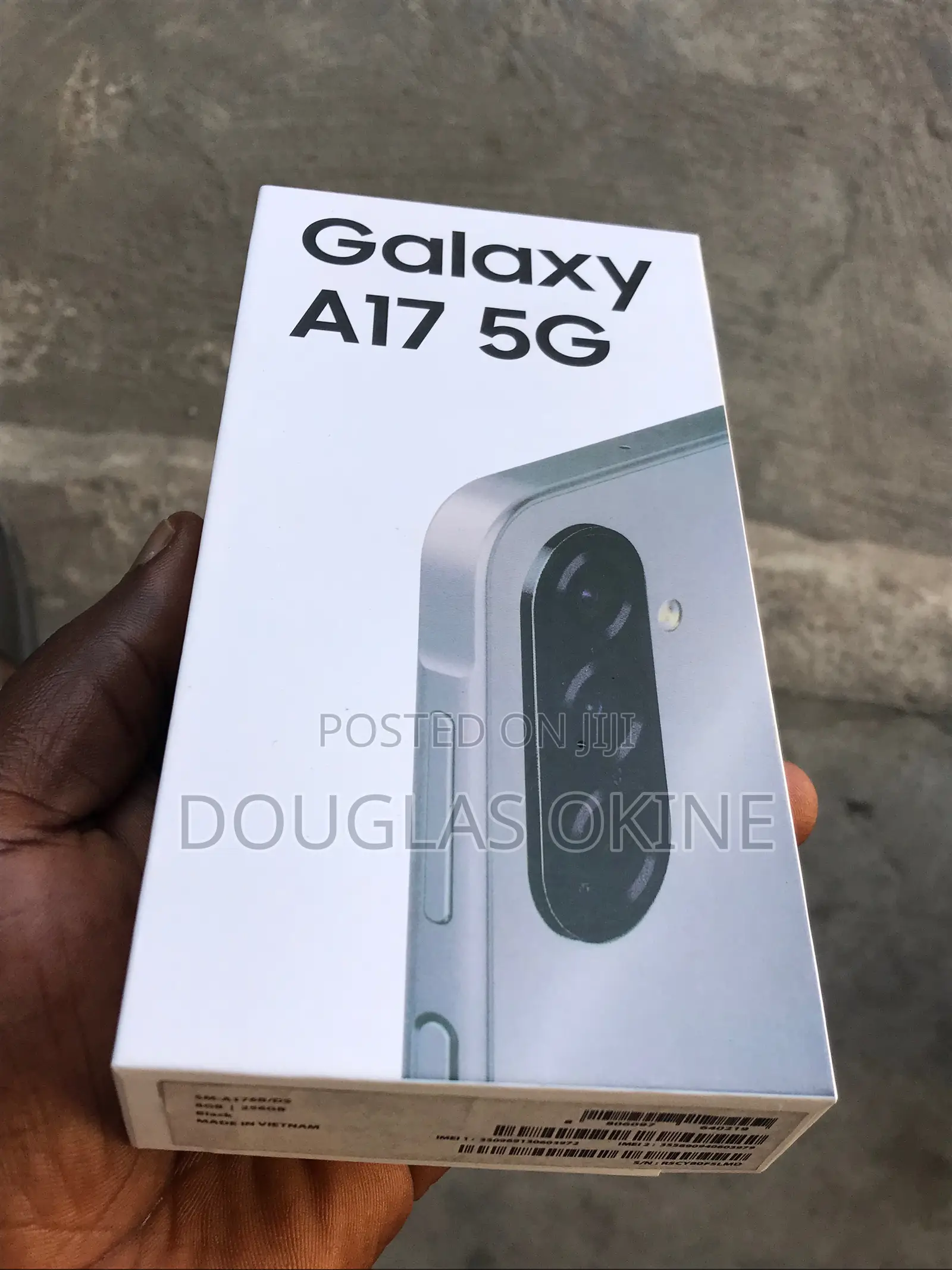 New Samsung Galaxy A17 5G 256 GB Black