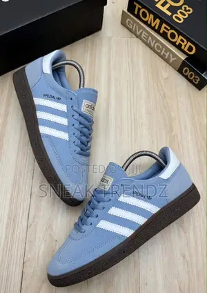 Adidas Spezial OG Smoke Grey Blue Brown N White