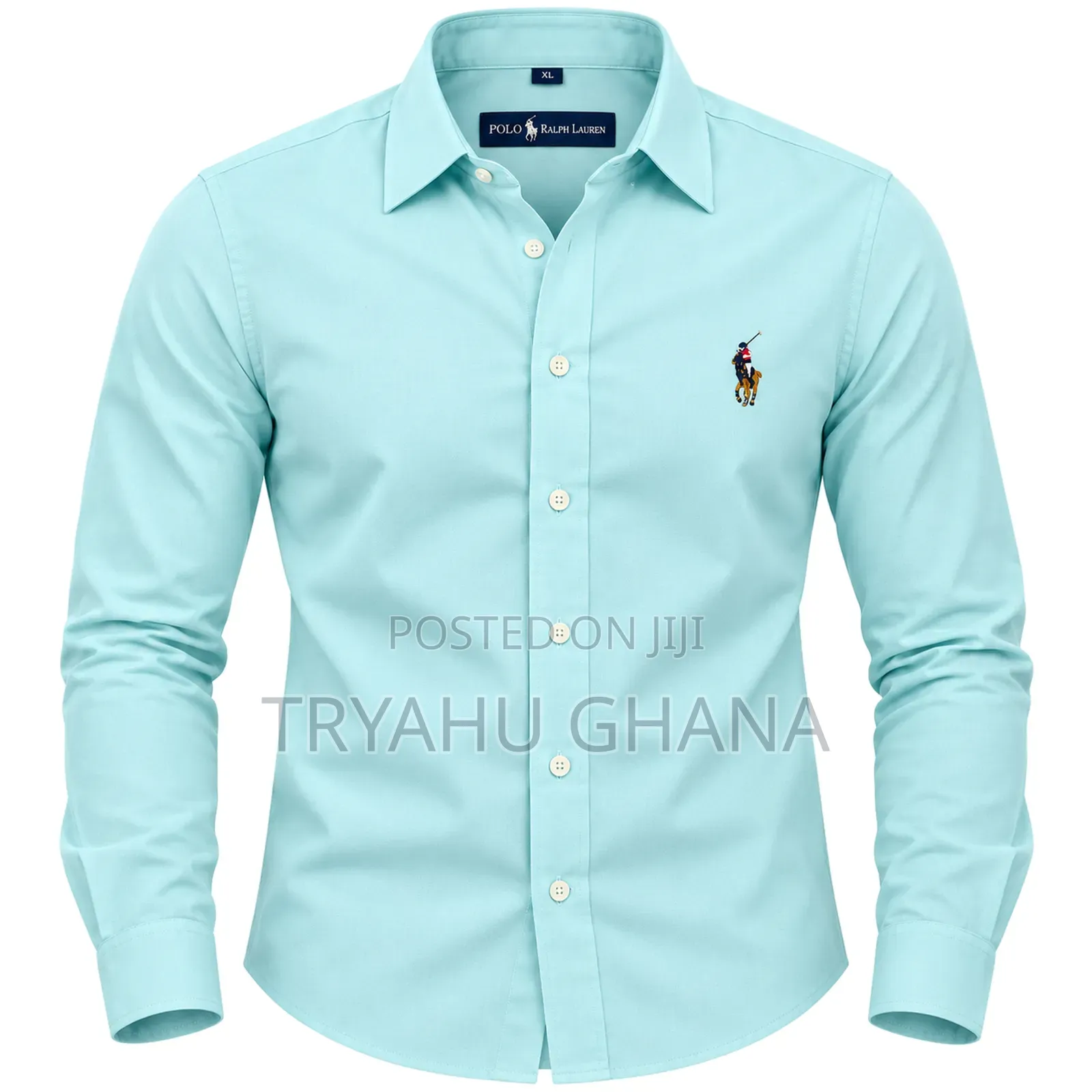 Genuine Quality Men's Polo Long and Short Sleeves Available at Tryahu
