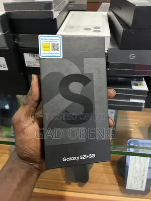 New Samsung Galaxy S21+ 5G 128 GB Black