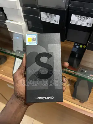 New Samsung Galaxy S21+ 5G 128 GB Black