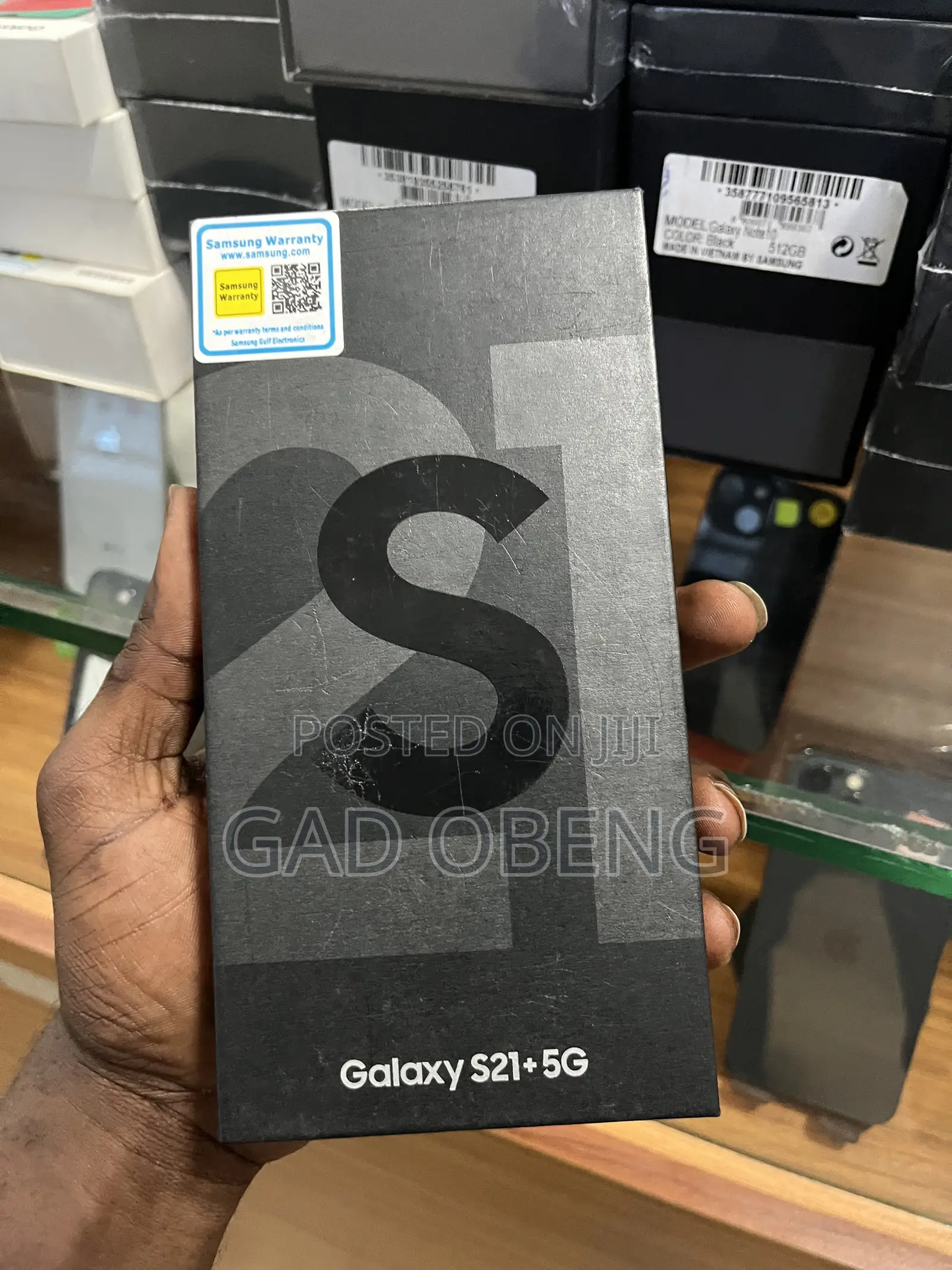 New Samsung Galaxy S21+ 5G 128 GB Black