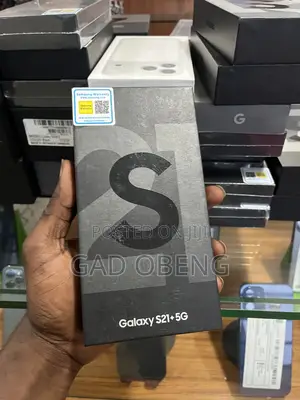New Samsung Galaxy S21+ 5G 128 GB Black
