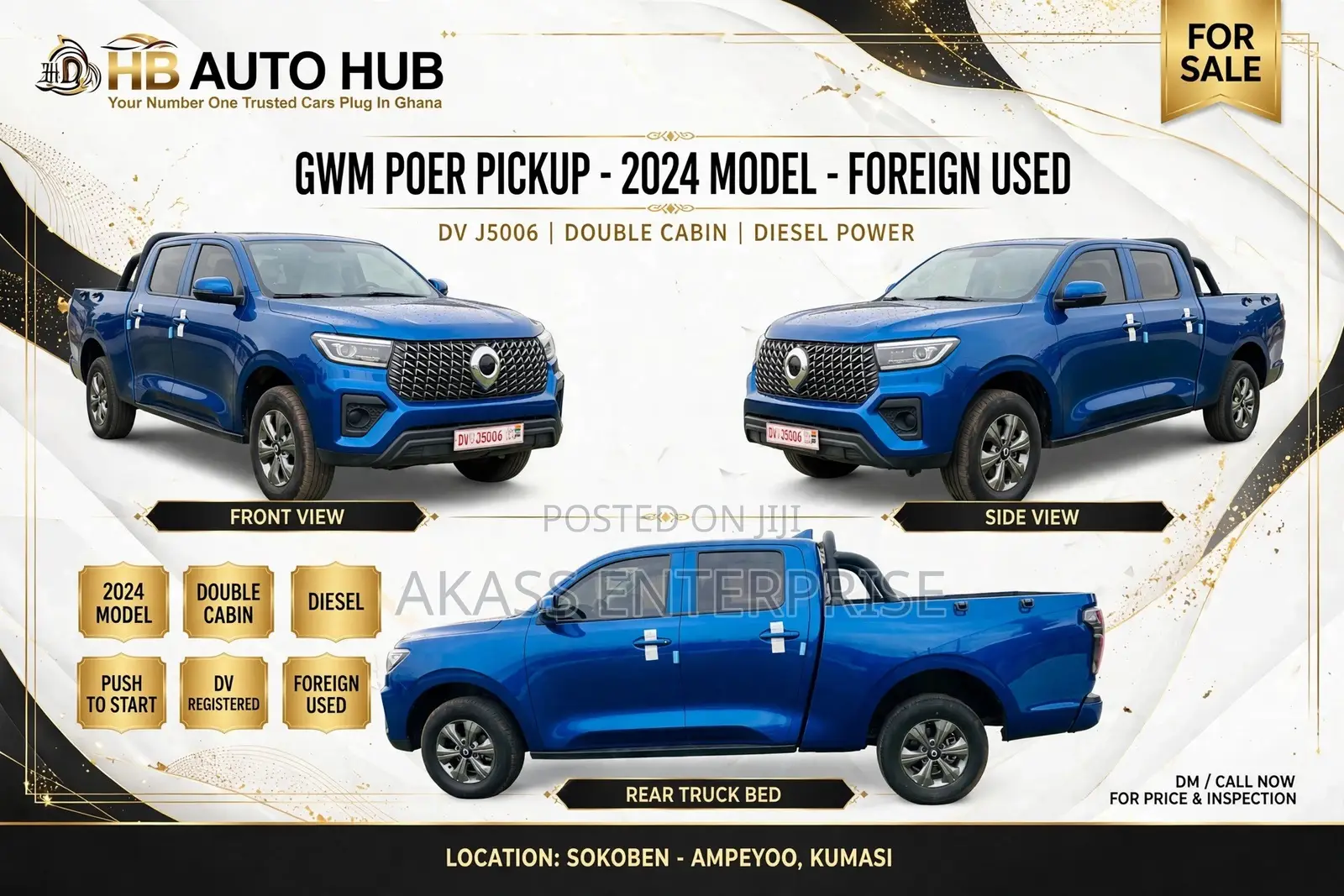 Great Wall Poer Premium 2024 Blue