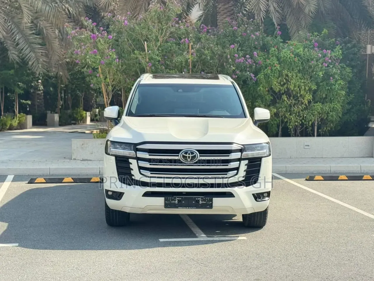 New Toyota Land Cruiser LC300 2024 Off white