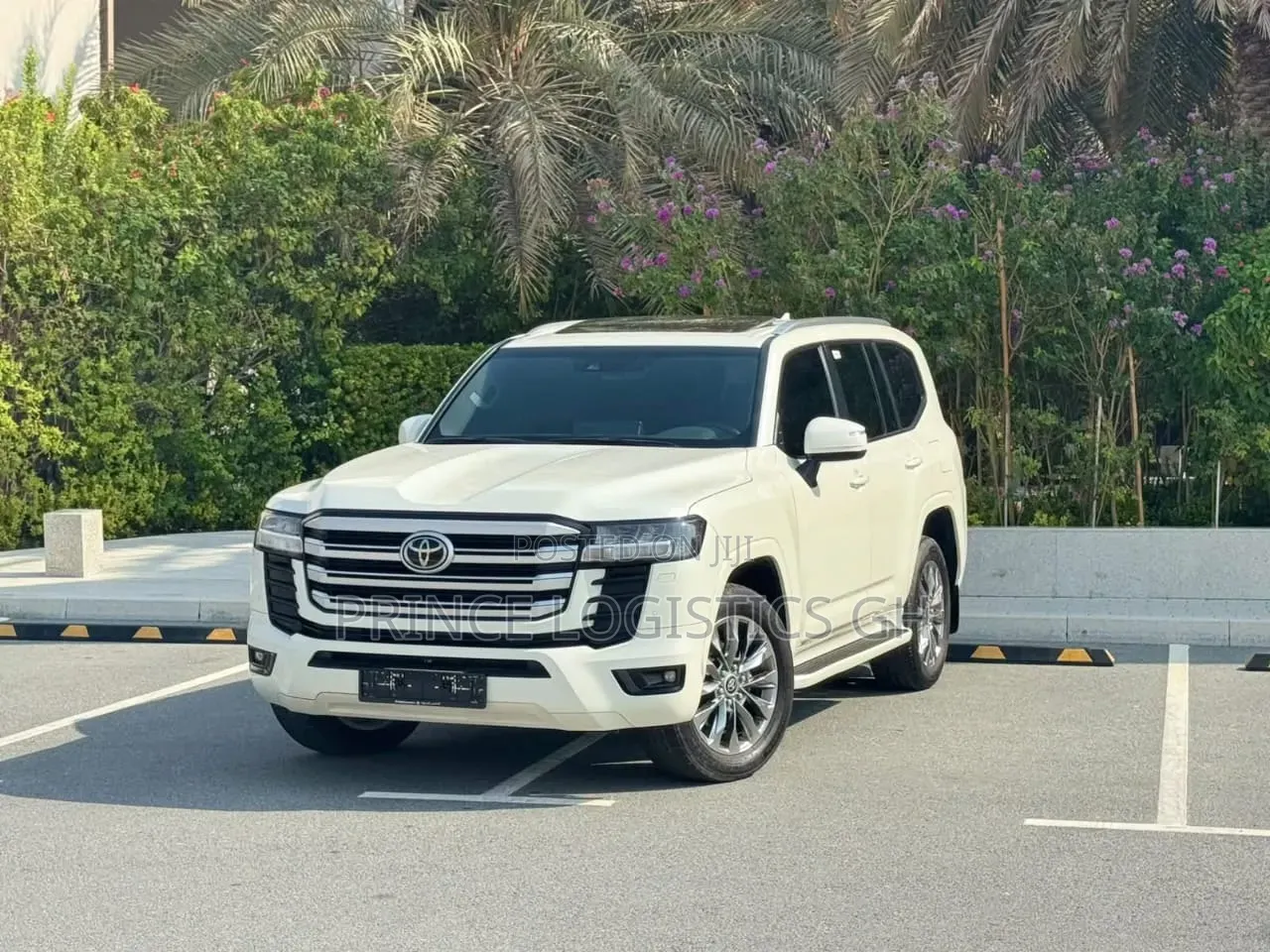 New Toyota Land Cruiser LC300 2024 Off white