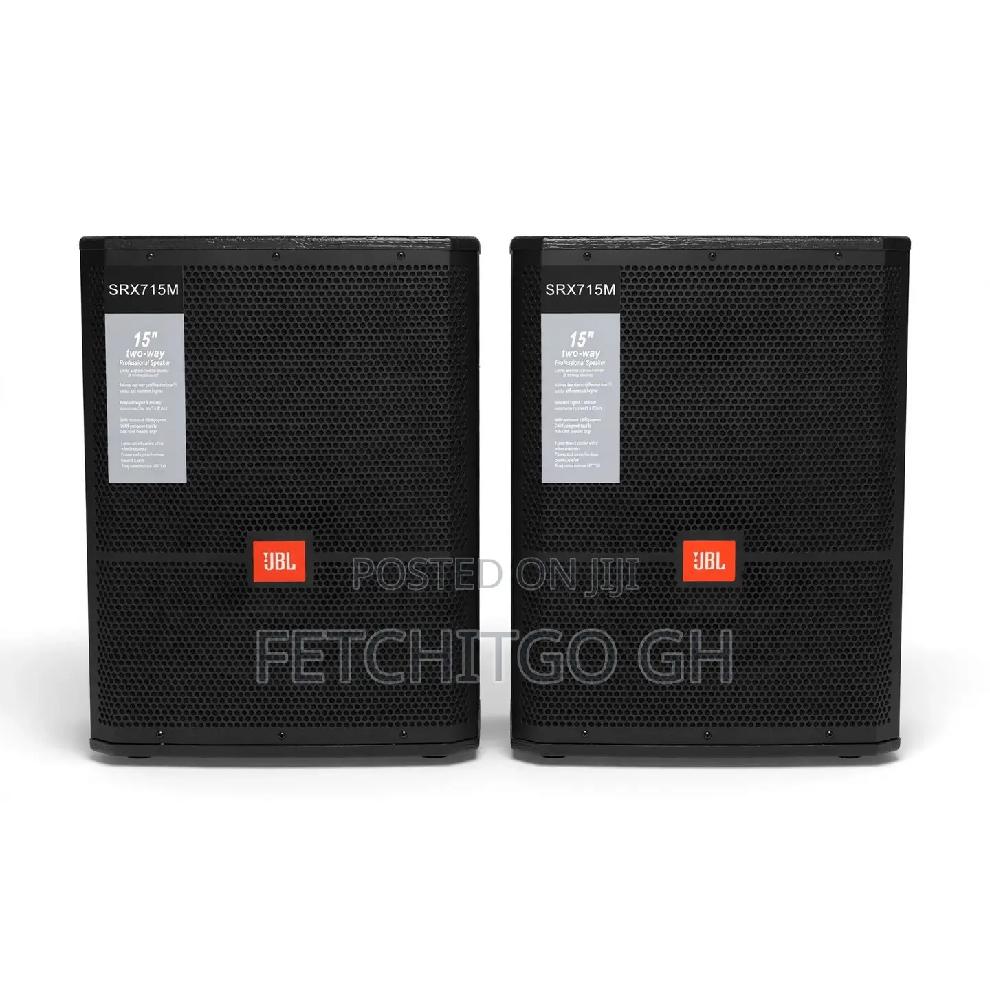 JBL SRX715M 15-Inch Speakers (Pair)