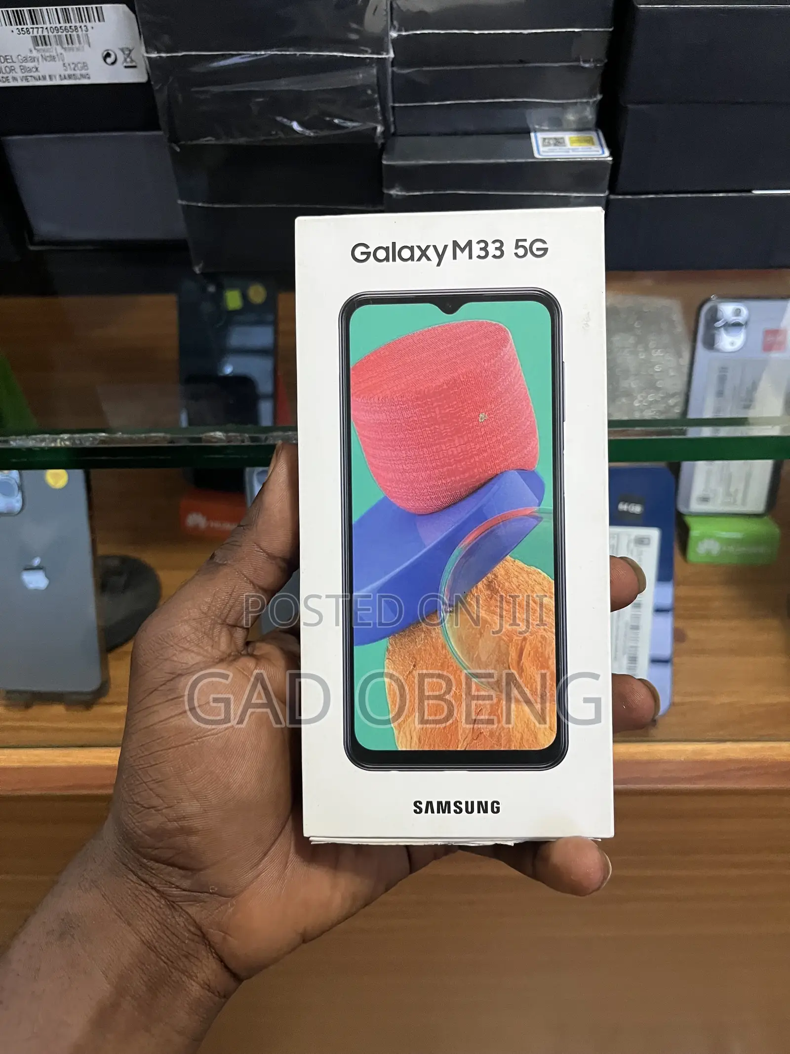 New Samsung Galaxy M33 5G 128 GB Blue