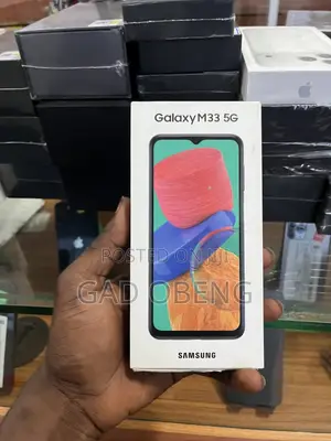 New Samsung Galaxy M33 5G 128 GB Blue