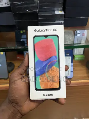 New Samsung Galaxy M33 5G 128 GB Blue
